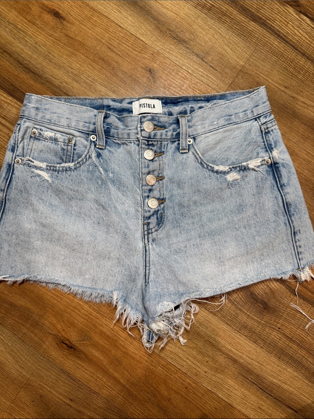PISTOLA Nova High Rise Jean Short